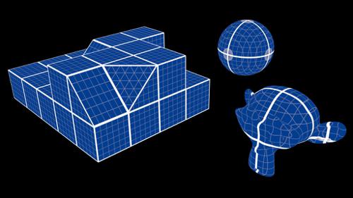 Blender Cycles Blueprint Grid preview image